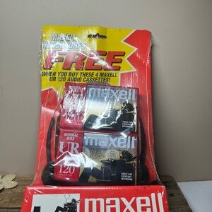 Maxell UR 120 Audio Cassettes sku153